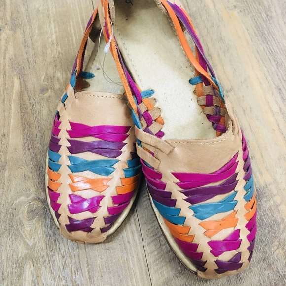 Cielito Lindo Shoes - Mexican Leather Sandals Huaraches Size 7